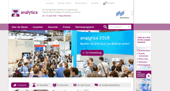 Desktop Screenshot of analytica.de