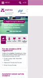 Mobile Screenshot of analytica.de