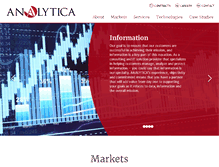 Tablet Screenshot of analytica.net
